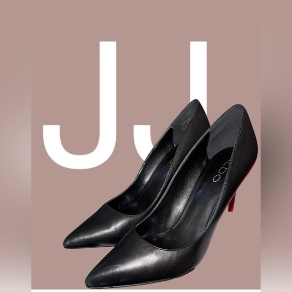 Aldo Shoes - ALDO Black and Red Women's Heels